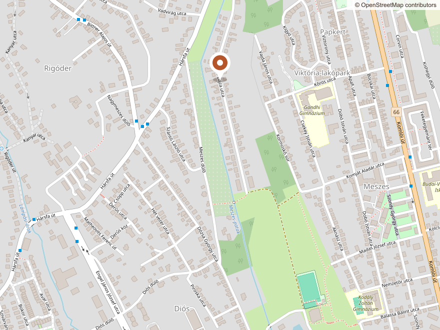 A rendelő helye a térképen: 7627 Pécs, Blaha Lujza utca 54.